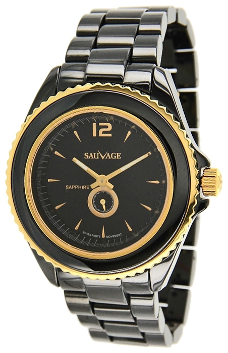 Sauvage SV80372G Black wrist watches for men - 1 image, photo, picture