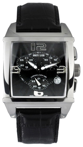 Seculus 4461.2.816 black wrist watches for men - 1 image, picture, photo