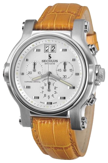 Seculus 4470.1.504 white,must wrist watches for men - 1 photo, picture, image