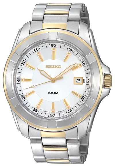 Seiko SGEE74P wrist watches for men - 1 picture, photo, image