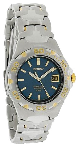 Seiko SLL182 wrist watches for men - 2 picture, photo, image