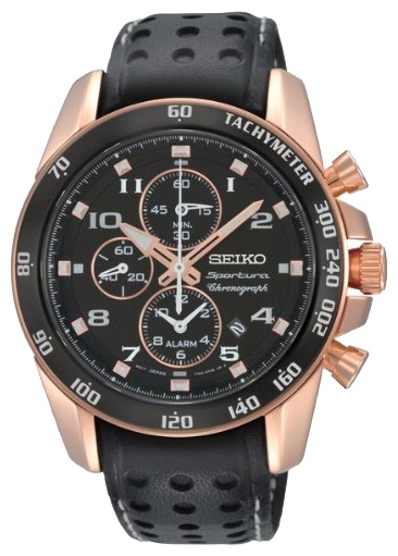 Seiko SNAE80P wrist watches for men - 1 image, photo, picture