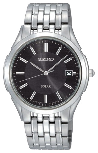 Seiko SNE127P wrist watches for men - 1 image, picture, photo