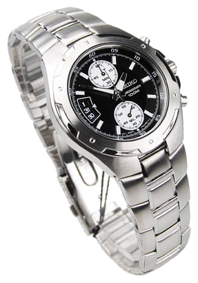 Seiko SNN129P wrist watches for men - 2 picture, image, photo