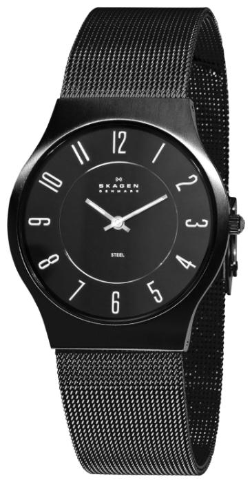 Skagen 233LSBB wrist watches for men - 1 picture, photo, image