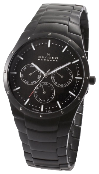 Skagen 596XLTMXB wrist watches for men - 1 photo, image, picture