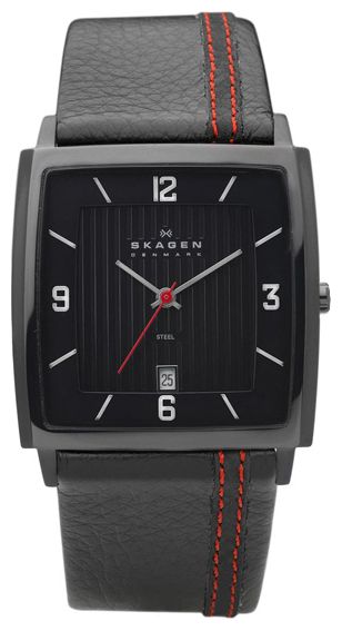 Skagen 680LBLBR wrist watches for men - 1 photo, picture, image