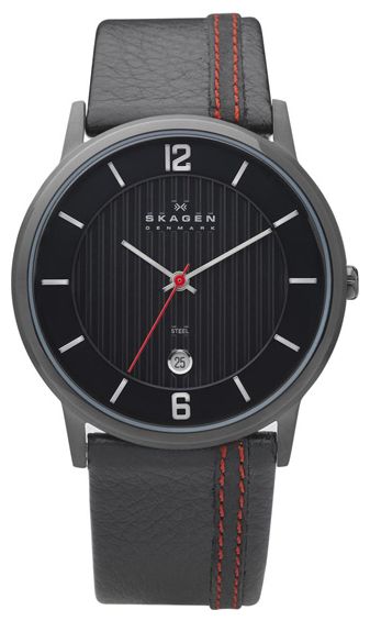 Skagen 681XLBLBR wrist watches for men - 1 picture, image, photo