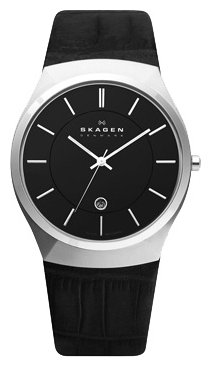 Skagen 925XLSLB wrist watches for men - 1 picture, photo, image