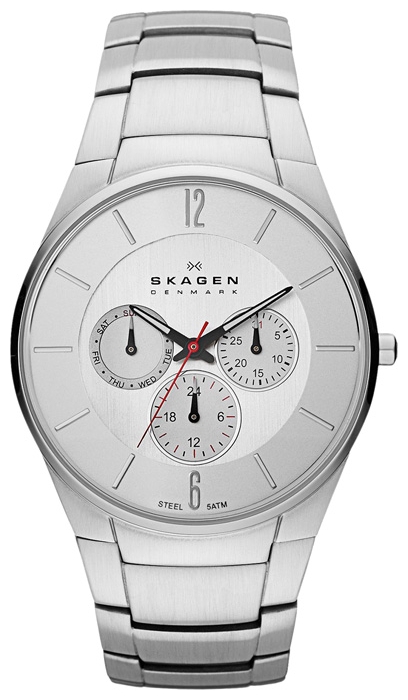 Skagen SKW6002 wrist watches for men - 1 photo, picture, image