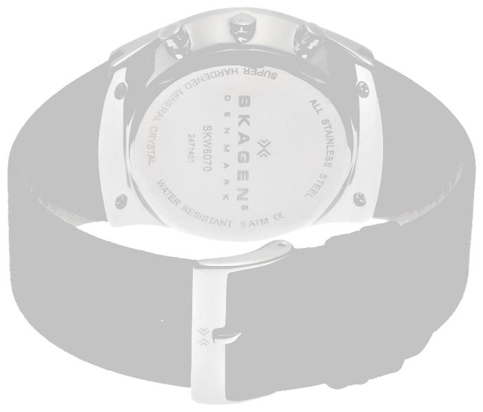 Skagen SKW6070 wrist watches for men - 2 picture, photo, image