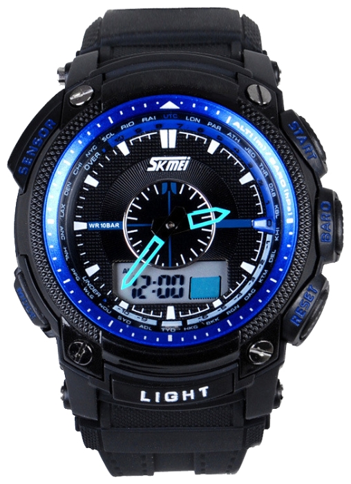 SKMEI 0910 (blue) wrist watches for men - 1 image, picture, photo