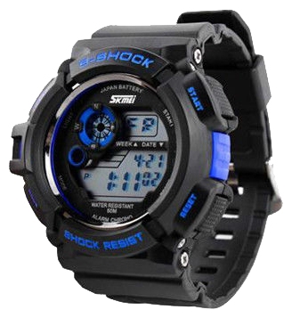 SKMEI 0939 (blue) wrist watches for men - 1 image, photo, picture