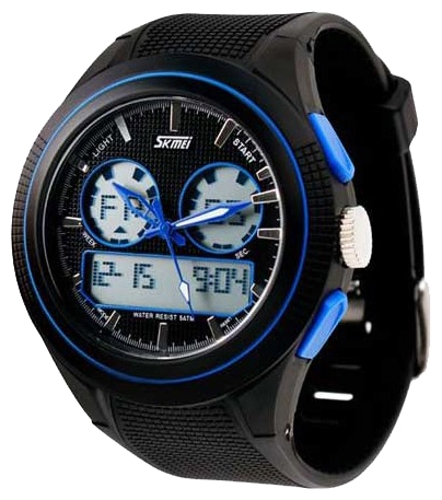 SKMEI 0957 (blue) wrist watches for men - 1 photo, image, picture
