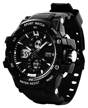 SKMEI 0990 (white) wrist watches for men - 1 photo, image, picture