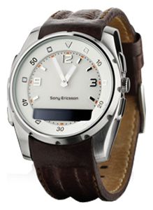 Sony Ericsson MBW-150 Classic Edition Brown and White wrist watches for men - 1 picture, image, photo