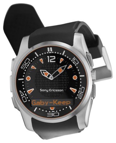 Sony Ericsson MBW-150 Music Edition wrist watches for men - 1 photo, image, picture