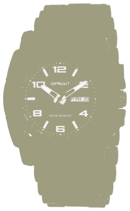 Sprout 3801 BKOL wrist watches for men - 1 photo, image, picture