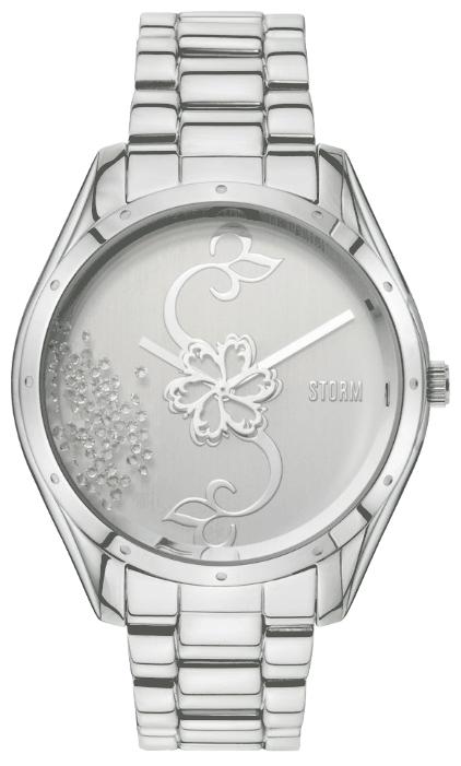 STORM Crystelli silver wrist watches for women - 1 photo, image, picture