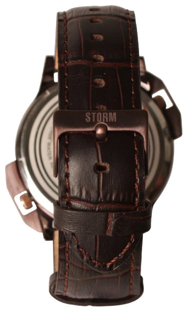 STORM Dualon Brown Leather wrist watches for men - 2 picture, image, photo