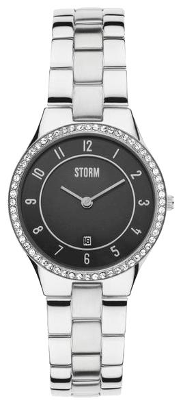 STORM Slim X Crystal black wrist watches for women - 1 picture, photo, image