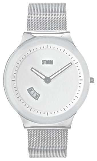 STORM Sotec white wrist watches for men - 1 photo, picture, image