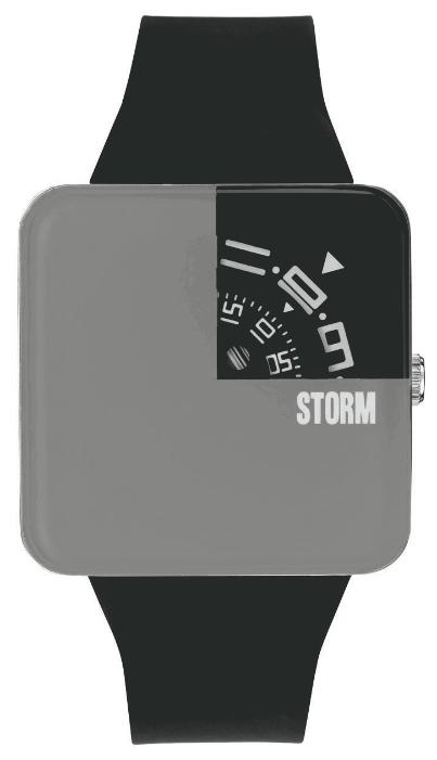 STORM Squarex orange wrist watches for men - 1 image, photo, picture