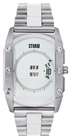 STORM Zorex White wrist watches for men - 1 photo, picture, image