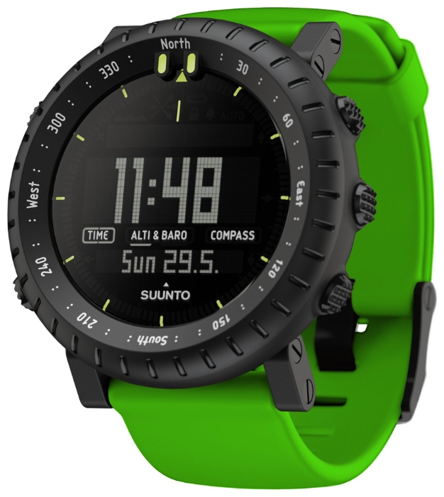 Suunto Core Green Crush wrist watches for men - 1 picture, image, photo