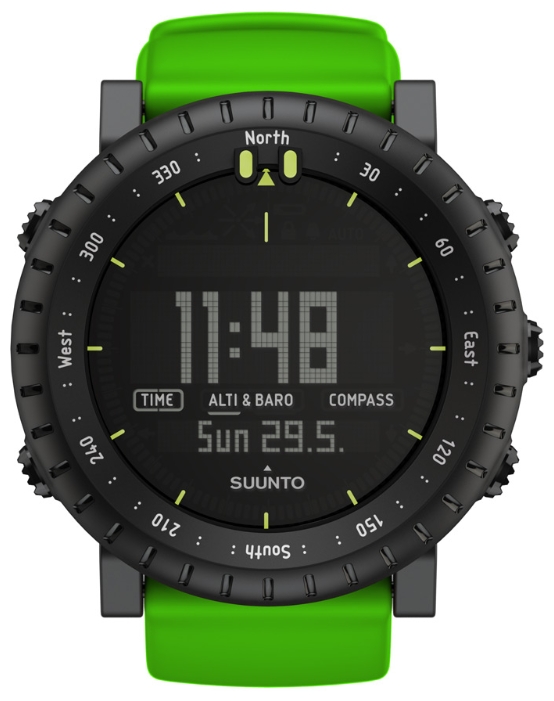 Suunto Core Green Crush wrist watches for men - 2 picture, image, photo