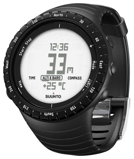 Suunto Core Regular Black wrist watches for men - 1 photo, picture, image