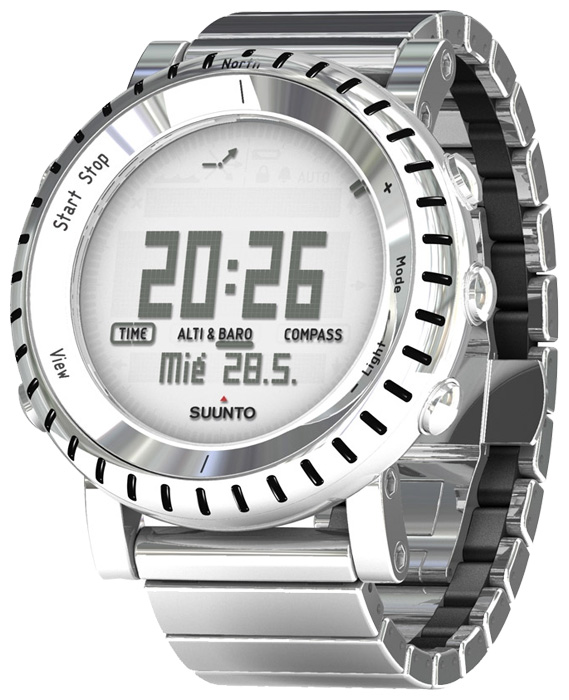 Suunto Core Steel-Steel wrist watches for men - 1 picture, image, photo