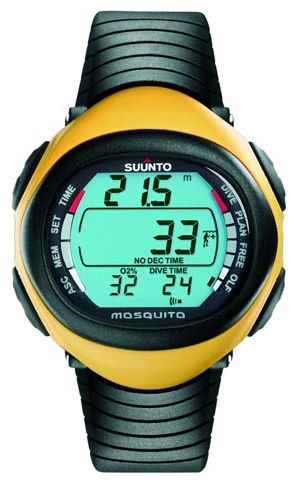Suunto Mosquito yellow wrist watches for men - 1 picture, photo, image