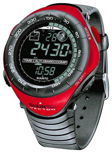 Suunto Vector Red wrist watches for unisex - 2 image, photo, picture