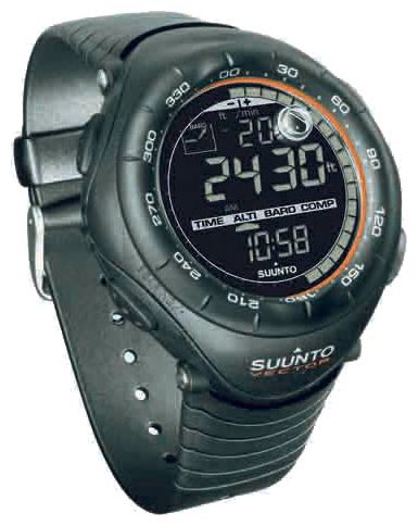 Suunto Vector XBlack wrist watches for unisex - 2 picture, photo, image