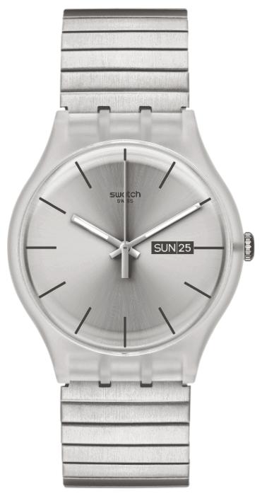 Swatch SUOK700B wrist watches for unisex - 1 photo, picture, image