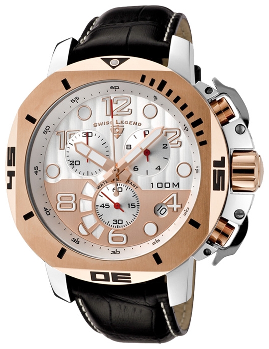 Swiss Legend 10538-02S-RBP wrist watches for men - 1 picture, image, photo
