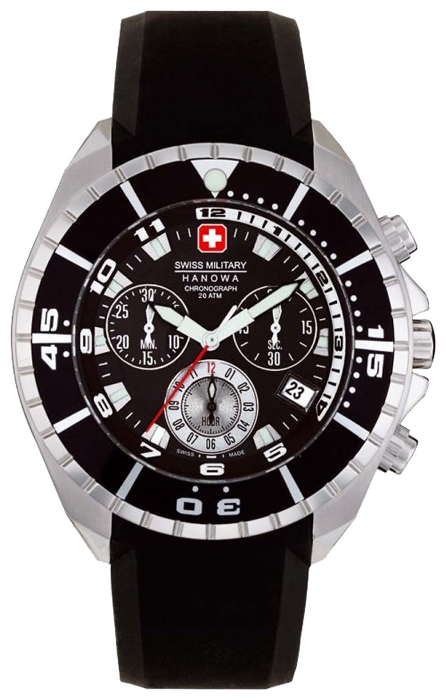 Swiss Military Hanowa 06-496.04.007 wrist watches for men - 1 picture, image, photo