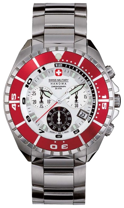 Swiss Military Hanowa 06-596.04.001.04 wrist watches for men - 1 picture, image, photo