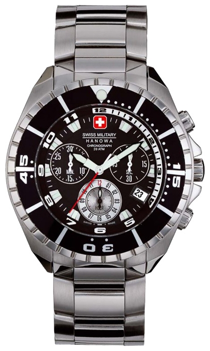 Swiss Military Hanowa 06-596.04.007 wrist watches for men - 1 picture, photo, image