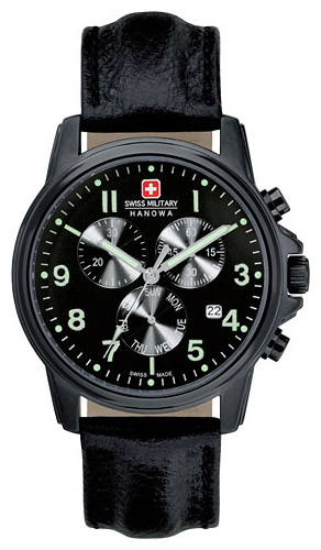 Swiss Military Hanowa SM12119MSBBK.H02A wrist watches for men - 1 image, picture, photo