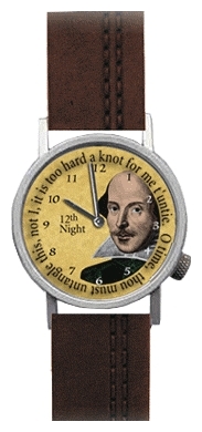 The Unemployed Philosophers Guild Shakespeare wrist watches for men - 1 photo, image, picture