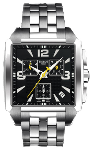 Tissot T005.517.11.057.00 wrist watches for men - 2 photo, picture, image