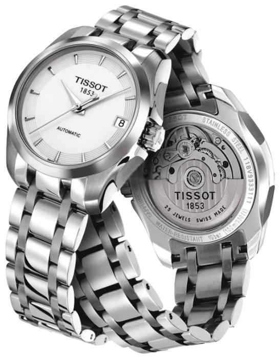 Tissot T035.207.11.011.00 wrist watches for women - 2 image, photo, picture