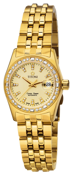 Titoni 728G-DB-306 wrist watches for women - 1 photo, picture, image