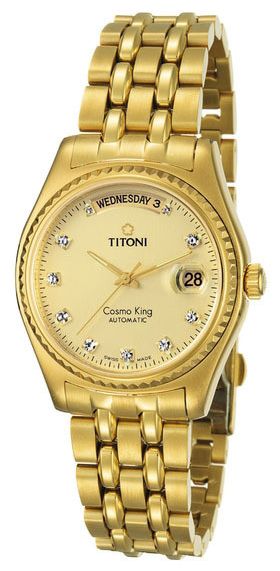 Titoni 777G-027 wrist watches for men - 1 photo, image, picture