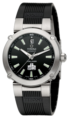 Titoni 93935S-RB-248 wrist watches for men - 1 picture, photo, image