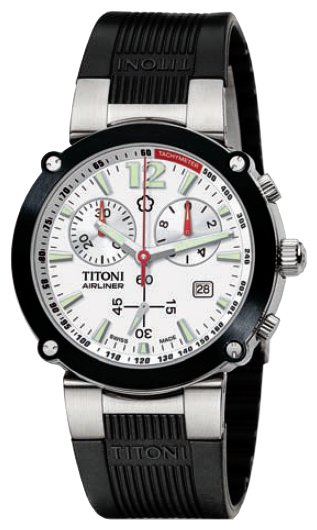 Titoni 94935SBK-305P wrist watches for men - 1 image, photo, picture