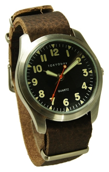 TOKYObay Basic Leather Brown wrist watches for men - 1 photo, image, picture