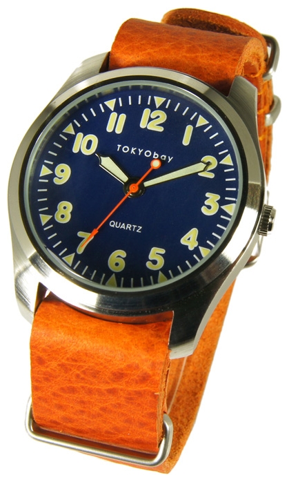 TOKYObay Basic Orange/Blue wrist watches for unisex - 1 image, photo, picture